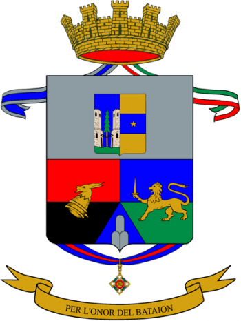 Coat of arms (crest) of the 12th Alpini Regiment, Italian Army