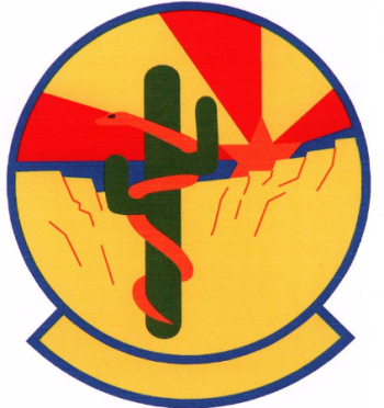 Coat of arms (crest) of the 161st Medical Squadron, Arizona Air National Guard