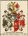 Wappen von Mendelssohn-Bartholdy nr. 2594 von Mendelssohn-Bartholdy