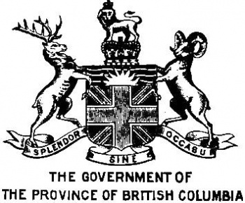 Arms (crest) of British Columbia