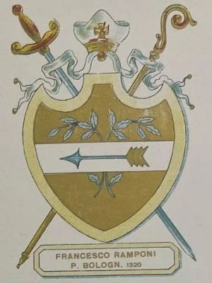 Arms (crest) of Francesco Ramponi