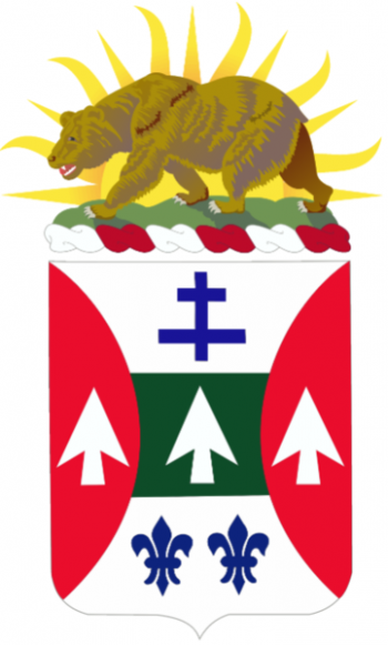 Coat of arms (crest) of the 132nd Engineer Battalion, California Army National Guard