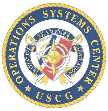 Coat of arms (crest) of the Operations Systems Center, USCG