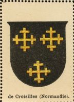 Wappen de Croisilles