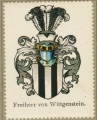 Wappen Freiherr von Wittgenstein nr. 374 Freiherr von Wittgenstein