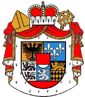 Arms (crest) of Franz Karl Joseph zu Hohenlohe-Waldenburg-Schillingsfürst