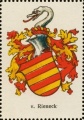 Wappen von Rieneck nr. 3167 von Rieneck