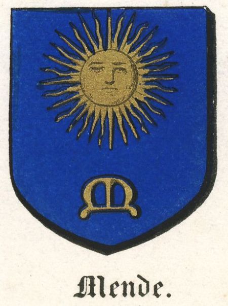 Blason de Mende (Lozère)