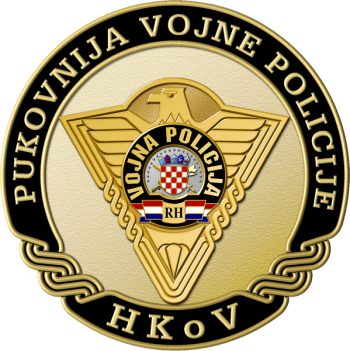 Coat of arms (crest) of the Military Police Regiment, Croatian Army