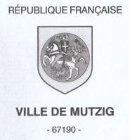 Blason de Mutzig/Arms (crest) of Mutzig