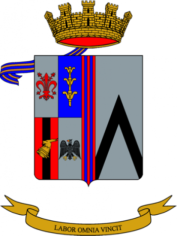 Coat of arms (crest) of the 104th Engineer Battalion, Italian Army