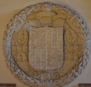 Arms of Alfonso Manrique de Lara y Solís