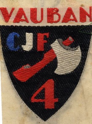 Arms of Groupement No 4 Vauban, CJF