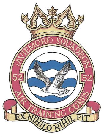 Coat of arms (crest) of the No 52 (Aviemore) Squadron, Air Training Corps