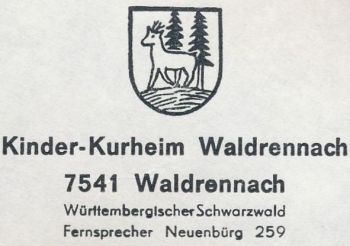 Wappen von Waldrennach