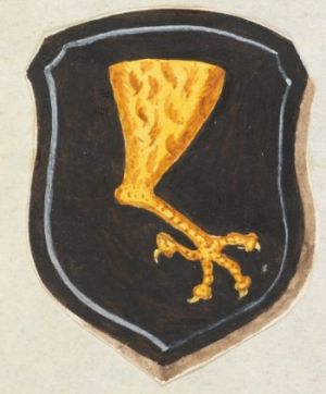 Arms of Fridericus de Staal