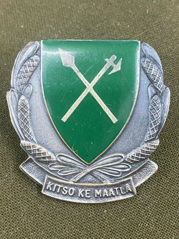 Coat of arms (crest) of the Military School, Bopuhthatswana Army