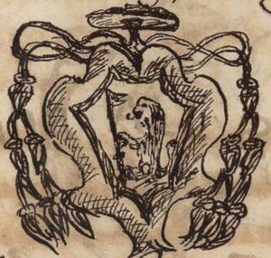 Arms (crest) of Lanfranco Margotti (Viterbo)