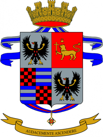 Coat of arms (crest) of 11th Alpini Regiment, Italian Army