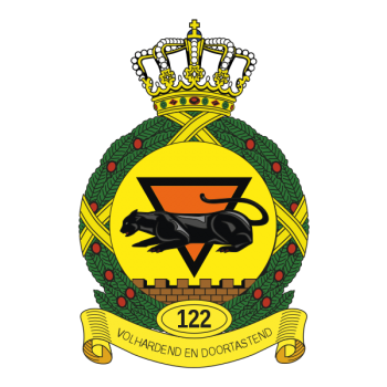 Coat of arms (crest) of 122nd Squadron, Royal Netherlands Air Force