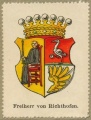 Wappen Freiherr von Richthofen nr. 522 Freiherr von Richthofen