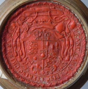 Seal of Franz Karl Eusebius von Waldburg-Friedberg und Trauchburg