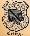 Wappen von Erding/ Arms of Erding