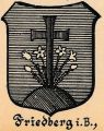 Wappen von Friedberg (Bayern)/ Arms of Friedberg (Bayern)