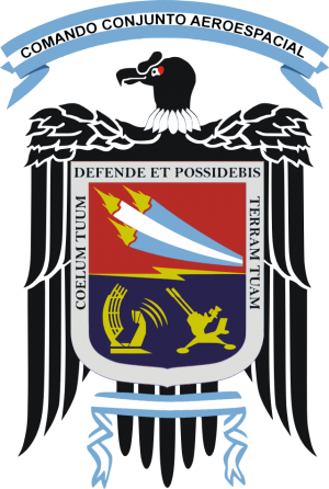 Coat of arms (crest) of the Joint Aerospace Command, Air Force of Argentina