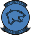 Electronic Attack Squadron (VAQ) - 139 Cougars, US Navy.png