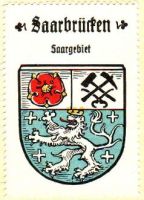 Wappen von Saarbrücken/Arms (crest) of Saarbrücken