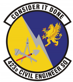 423rd Civil Engineer Squadron, US Air Force.png