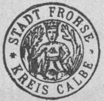 Wappen von Frohse an der Elbe/Arms of Frohse an der Elbe
