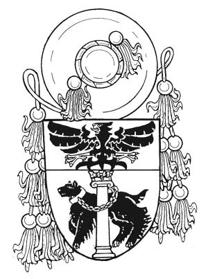 Arms of Giuliano Cesarini (Sr.)