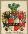 Wappen Freiherr von Heintze nr. 1014 Freiherr von Heintze