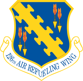 Coat of arms (crest) of the 126th Air Refueling Wing, Illinois Air National Guard