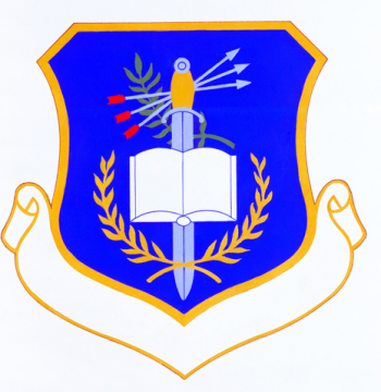 Coat of arms (crest) of the 3290th Technical Training Group, US Air Force