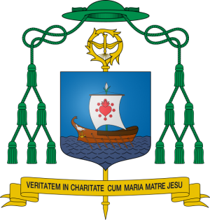 Arms (crest) of Léon-Auguste-Marie-Joseph Durand