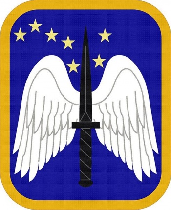 Coat of arms (crest) of 16th Combat Aviation Brigade, US Army