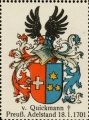 Wappen von Quickmann nr. 3538 von Quickmann