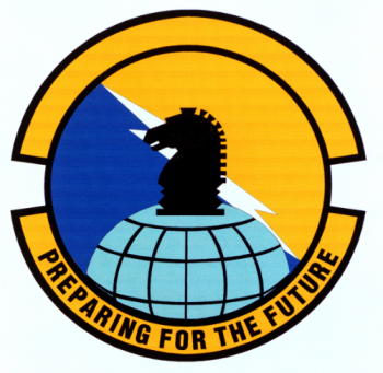 Coat of arms (crest) of the Air Intelligence Agency Mission Support Squadron, US Air Force