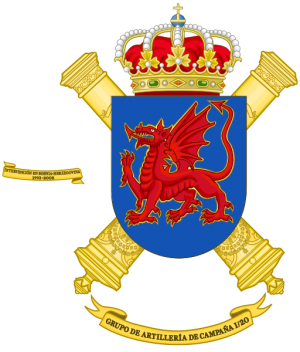 Field Artillery Group I-20, Spanish Army.png