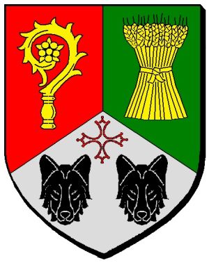 Blason de Pouy-Loubrin/Coat of arms (crest) of {{PAGENAME