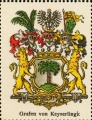 Wappen Grafen von Keyserlingk nr. 2417 Grafen von Keyserlingk