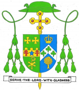 Arms (crest) of Edward Charles Malesic