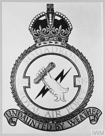 Coat of arms (crest) of the No 519 Squadron, Royal Air Force