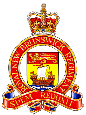 Coat of arms (crest) of the The Royal New Brunswick Regiment, Canadian Army