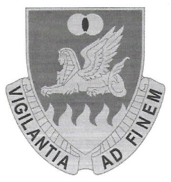 Coat of arms (crest) of 15th Military Intelligence Battalion, US Army