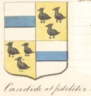 Arms of Jan-Robert Caïmo