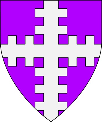 Heraldic glossary:Cross Bretessed
